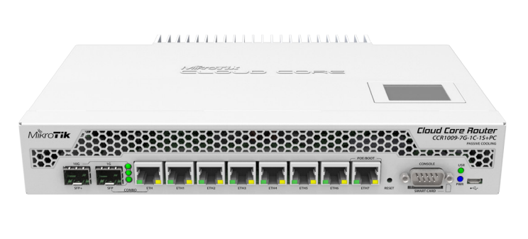 Cloud Core Router 1009-7G-1C-1S+PC (RouterOS L6)