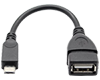 USB to microUSB cable adapter